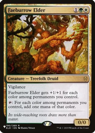 Faeburrow Elder |  (190/269) [The List Reprints]