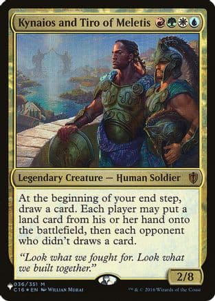 Kynaios and Tiro of Meletis |  (036/351) [The List Reprints]