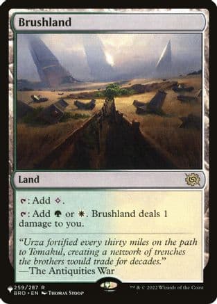 Brushland (BRO) |  (259/012) [The List Reprints]