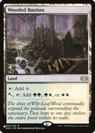Wooded Bastion |  (332/332) [The List Reprints]