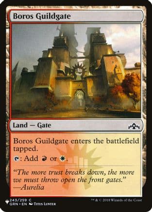Boros Guildgate |  (243/259) [The List Reprints]