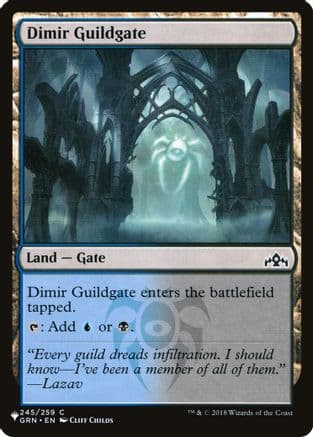 Dimir Guildgate |  (245/259) [The List Reprints]