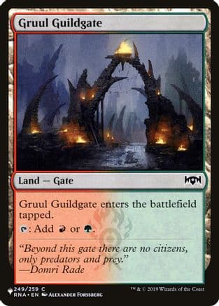 Gruul Guildgate |  (249/259) [The List Reprints]