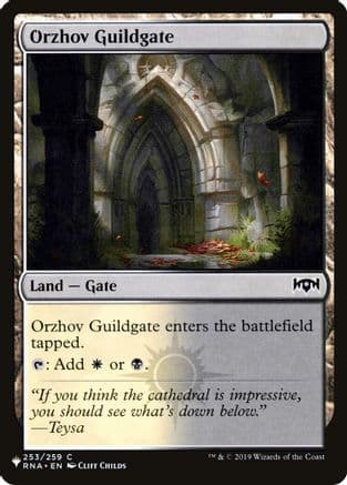 Orzhov Guildgate (253) |  (253/259) [The List Reprints]