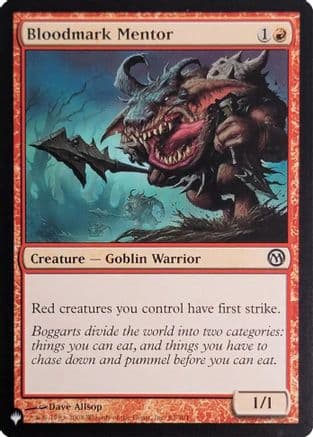 Bloodmark Mentor (83) (-083) [The List Reprints]