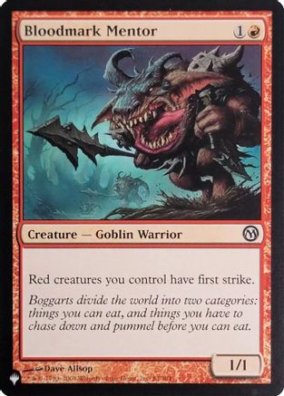 Bloodmark Mentor (83) (-083) [The List Reprints]