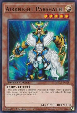 Airknight Parshath (SBC2-ENF08) - Speed Duel: Battle City Finals 1st Edition