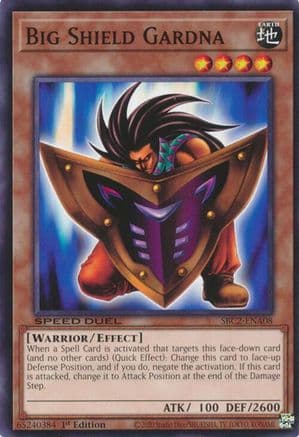 Big Shield Gardna (SBC2-ENA08) - Speed Duel: Battle City Finals 1st Edition
