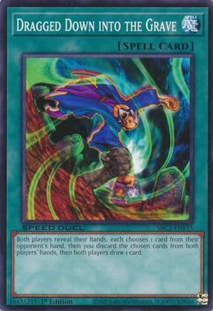 Dragged Down into the Grave (SBC2-ENF15) - Speed Duel: Battle City Finals 1st Edition