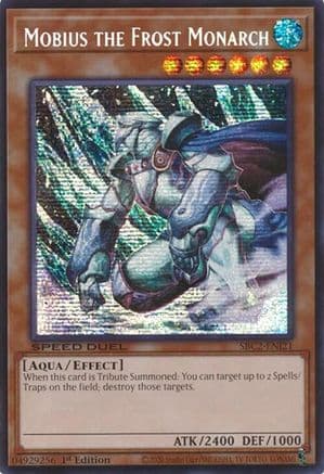 Mobius the Frost Monarch (PSR) (SBC2-ENI21) - Speed Duel: Battle City Finals 1st Edition