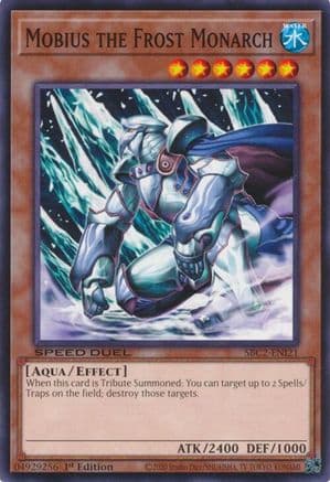 Mobius the Frost Monarch (SBC2-ENI21) - Speed Duel: Battle City Finals 1st Edition