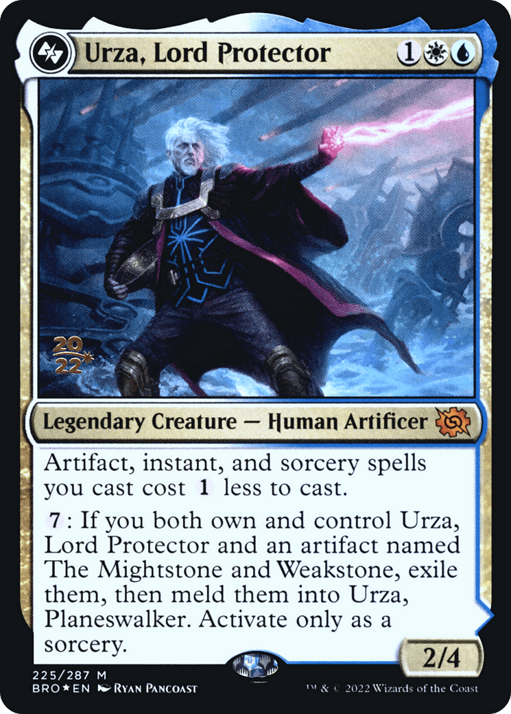 Urza, Lord Protector [The Brothers' War Prerelease Promos]