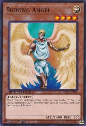 Shining Angel (SBC2-ENI10) - Speed Duel: Battle City Finals 1st Edition