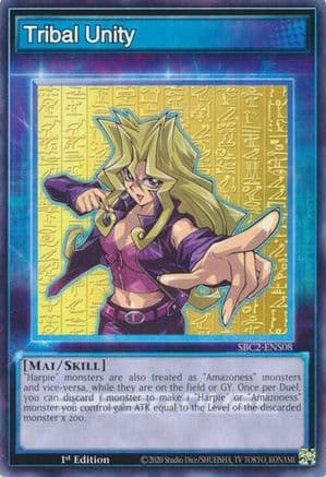 Tribal Unity (SBC2-ENS08) - Speed Duel: Battle City Finals 1st Edition