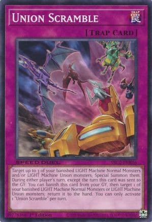 Union Scramble (SBC2-ENB16) - Speed Duel: Battle City Finals 1st Edition