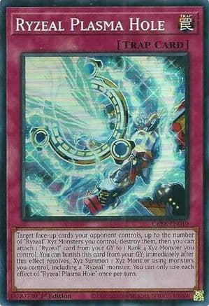 Ryzeal Plasma Hole (SR) (CRBR-EN010) - Crossover Breakers 1st Edition