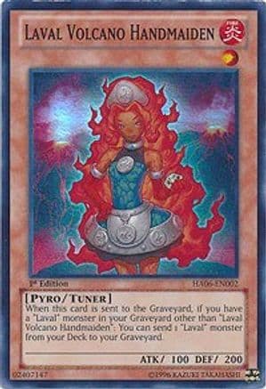Laval Volcano Handmaiden (HA06-EN002) - Hidden Arsenal 6: Omega Xyz Unlimited