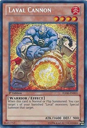 Laval Cannon [HA06-EN003] Secret Rare