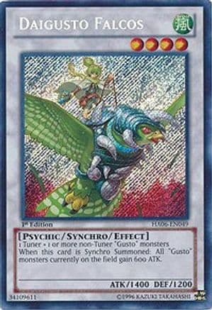 Daigusto Falcos (HA06-EN049) - Hidden Arsenal 6: Omega Xyz Unlimited