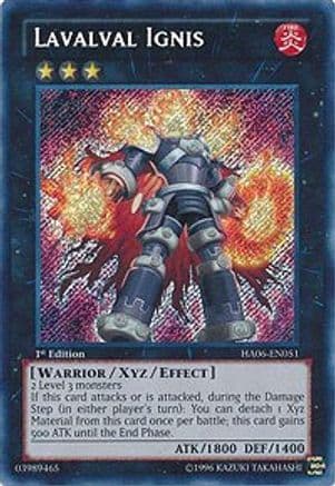 Lavalval Ignis (HA06-EN051) - Hidden Arsenal 6: Omega Xyz Unlimited