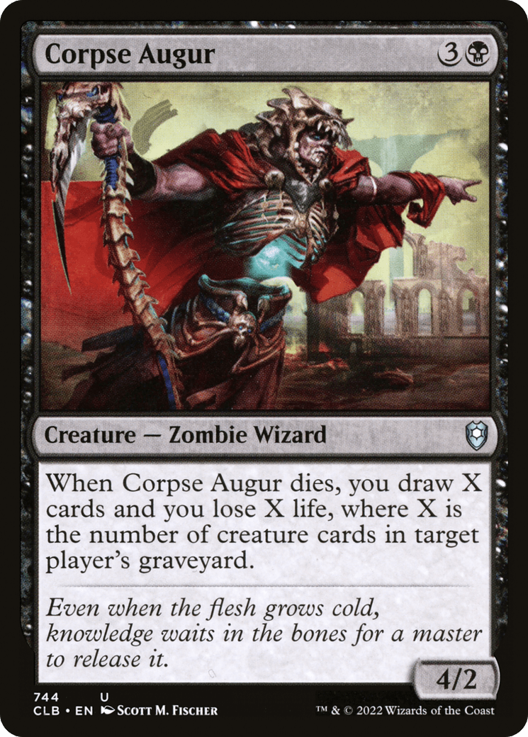 Corpse Augur [Commander Legends: Battle for Baldur's Gate]