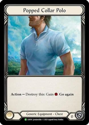 Popped Collar Polo - LSS014 (LSS014) - Flesh and Blood: Promo Cards