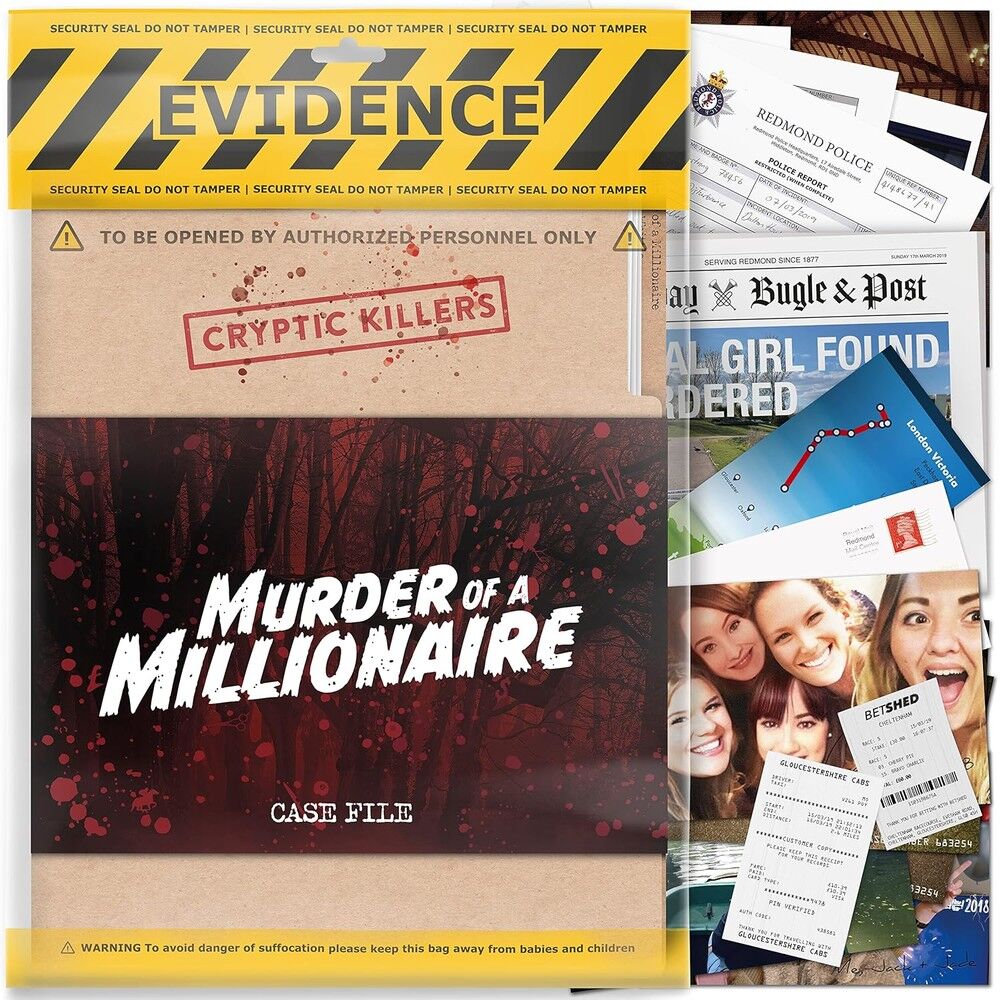 Cryptic Killers |  Murder of a Millionaire