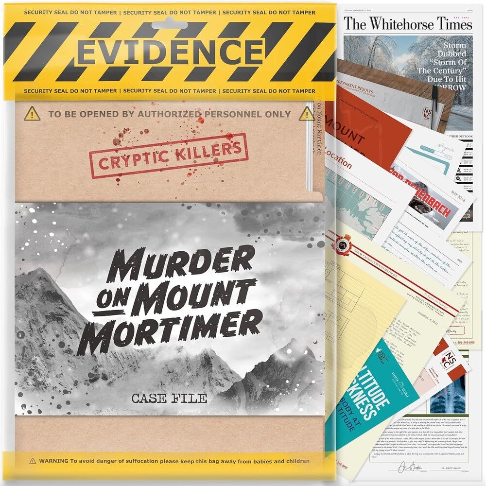 Cryptic Killers |  Murder on Mount Mortimer