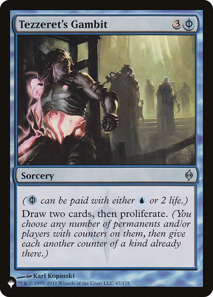 Tezzeret's Gambit |  (NPH-47) [The List]