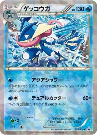 Greninja - 209/XY-P (209/XY-P) (Japanese) - XYP XY Promos Holofoil