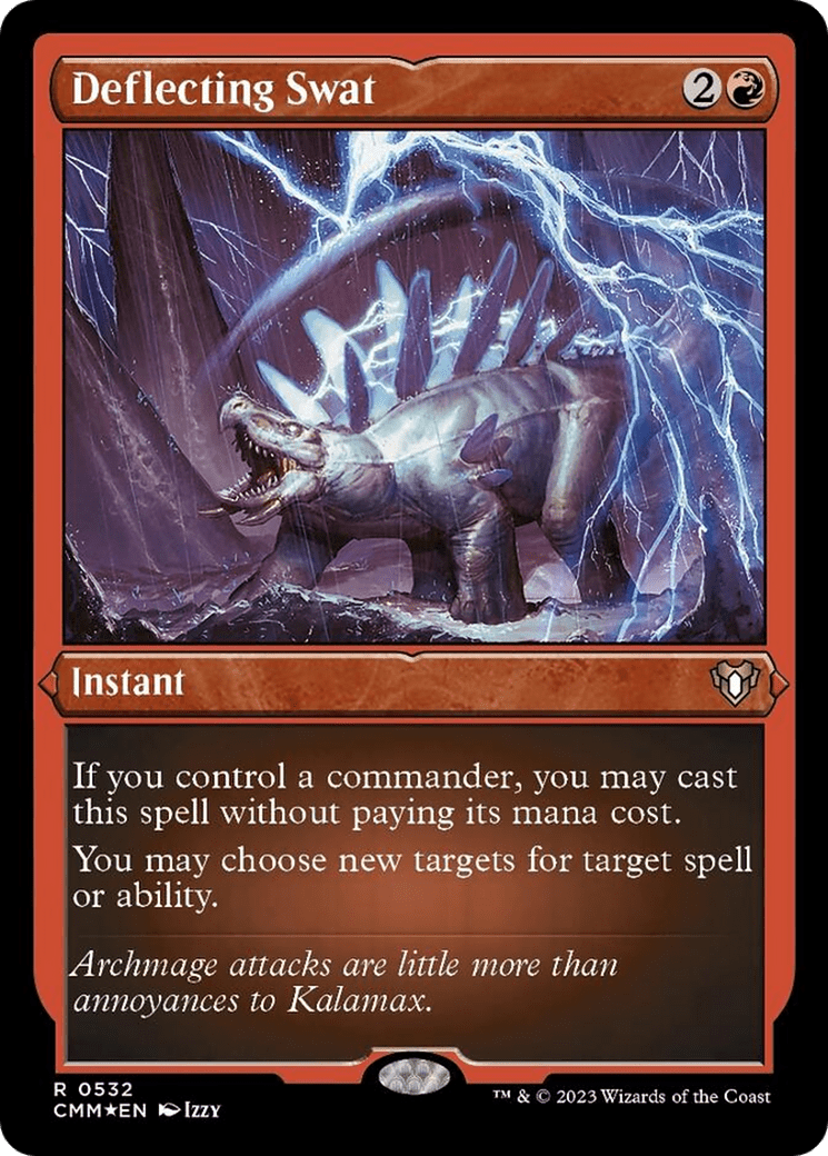 Deflecting Swat (Foil Etched) [Commander Masters]