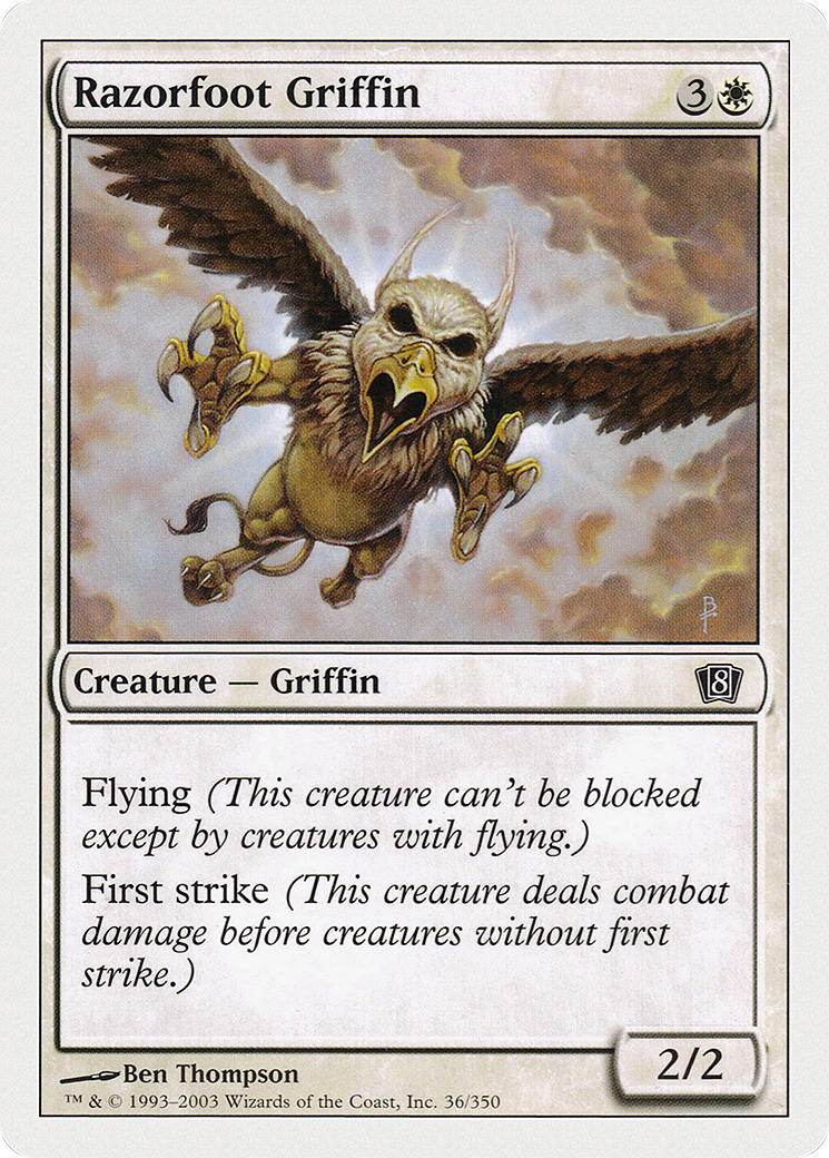 Razorfoot Griffin [Eighth Edition] Foil