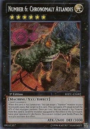 Number 6: Chronomaly Atlandis [REDU-EN092] Secret Rare