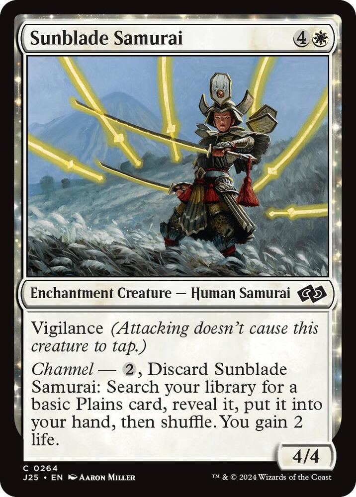Sunblade Samurai 264/779 (Foundations Jumpstart) 