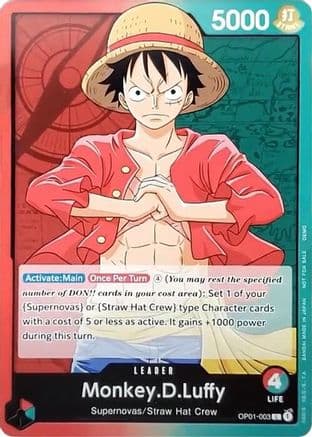 Monkey.D.Luffy (003) (OP01-003) - One Piece Demo Deck Cards
