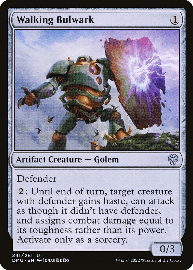 Walking Bulwark [Dominaria United] Foil