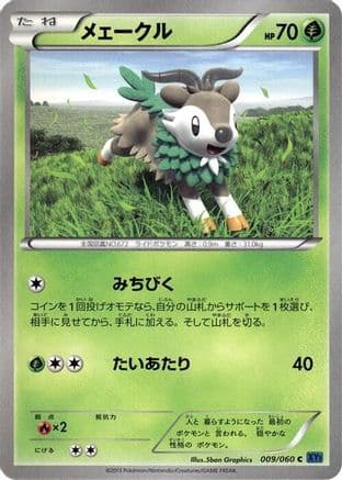 Skiddo (009/060) (Japanese) - XYBx Collection X