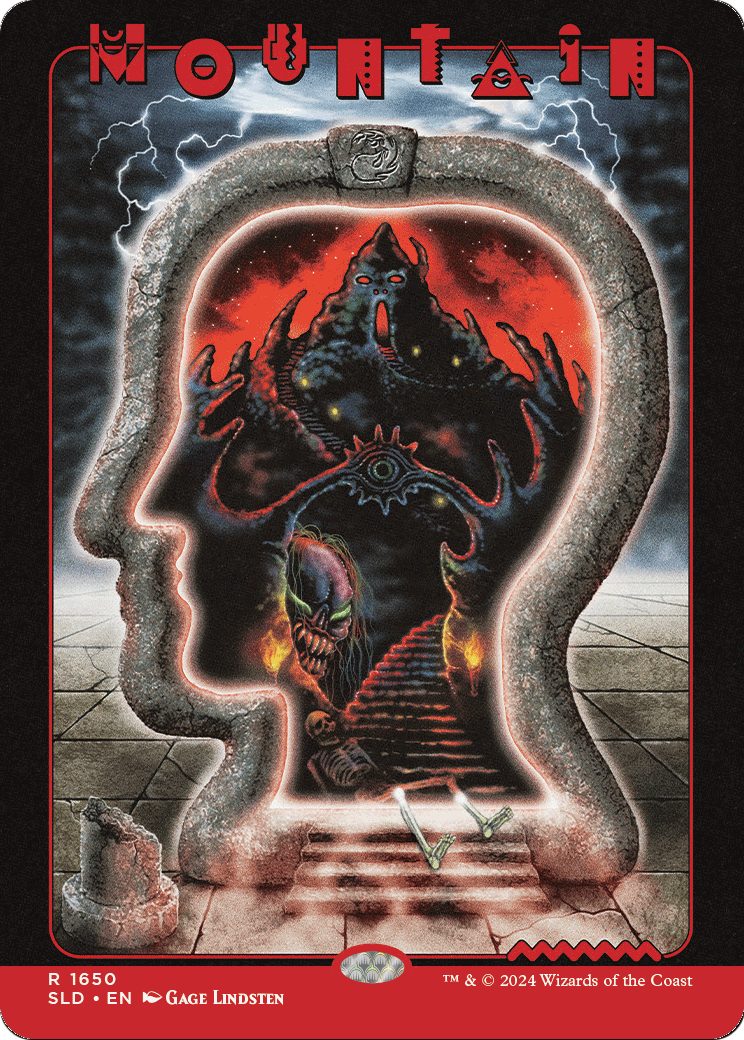 Mountain (SLD-1650) - Secret Lair Drop Foil