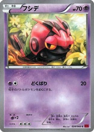 Venipede (024/060) (Japanese) - XYBy Collection Y Unlimited