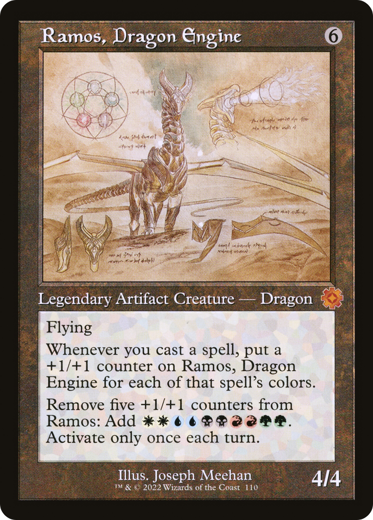 Ramos, Dragon Engine (Retro Schematic) [The Brothers' War Retro Artifacts] Foil