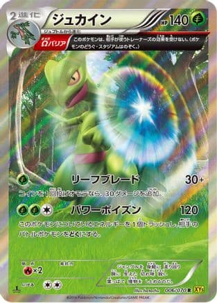 Sceptile - 006/070 (006/070) (Japanese) - XY5Bg Gaia Volcano Unlimited Holofoil