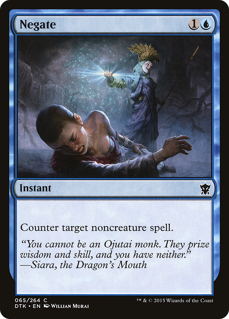 Negate [Dragons of Tarkir] Foil