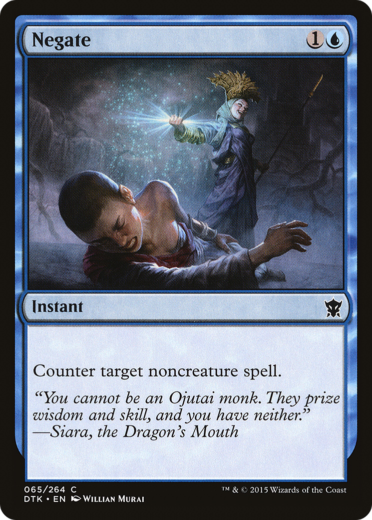 Negate [Dragons of Tarkir] Foil