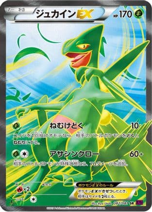 Sceptile EX - 082/081 (082/081) (Japanese) - XY7 Bandit Ring Unlimited Holofoil