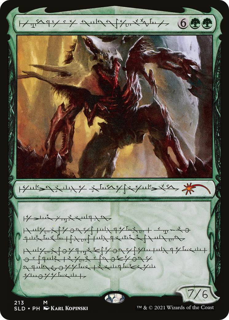 Vorinclex, Voice of Hunger (Phyrexian) [Secret Lair Drop Series] Foil
