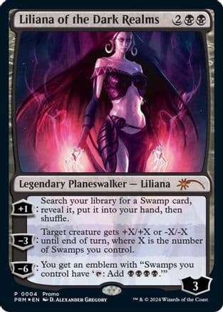 Liliana of the Dark Realms |  Foil (004) [Media Promos]