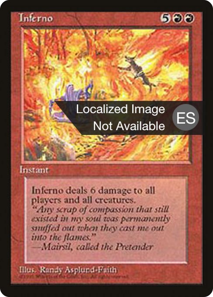 Inferno [Fourth Edition (Foreign Black Border)]