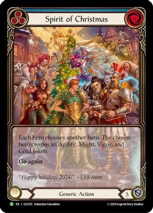Spirit of Christmas - LGS355 (LGS355) - Flesh and Blood: Promo Cards
