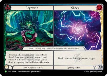 Regrowth // Shock - LGS356 (LGS356) - Flesh and Blood: Promo Cards