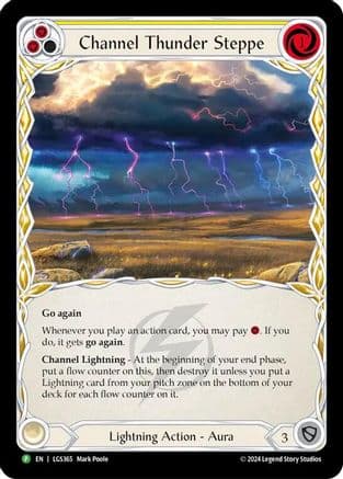 Channel Thunder Steppe - LGS365 (LGS365) - Flesh and Blood: Promo Cards